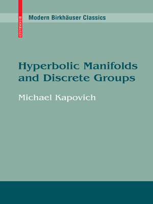cover image of Hyperbolic Manifolds and Discrete Groups
